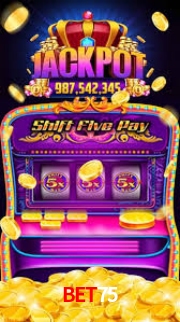 Interface do App bet75